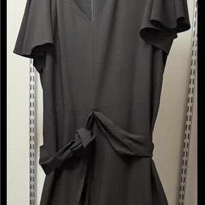 Preston & York Black Jumpsuit with Waist Tie